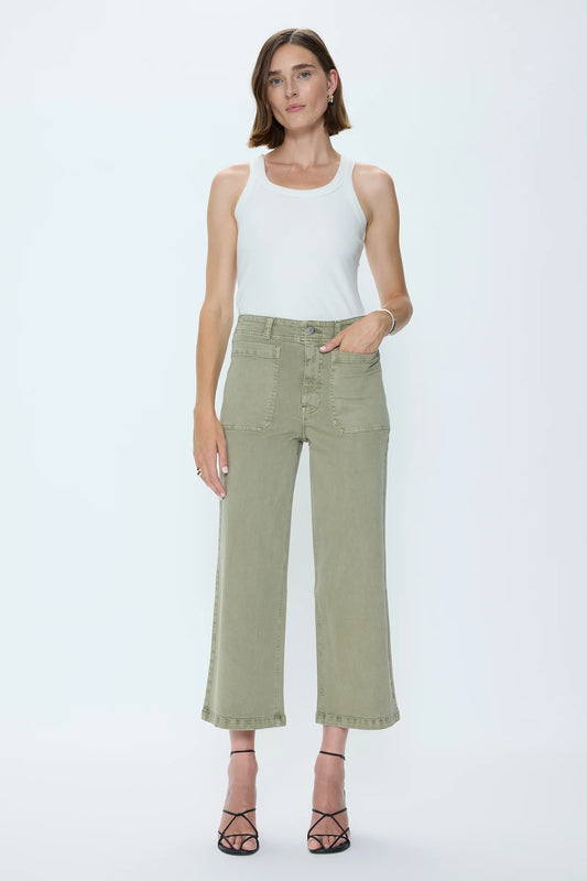 Zooey Patch Pocket Utility Pants