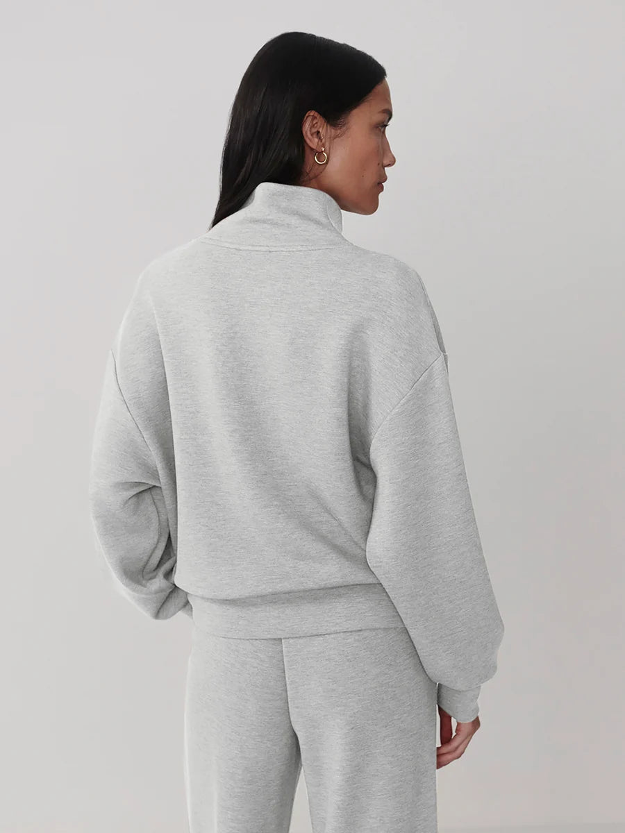 Light Grey Marl Davidson Sweat