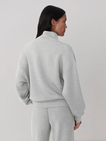 Light Grey Marl Davidson Sweat