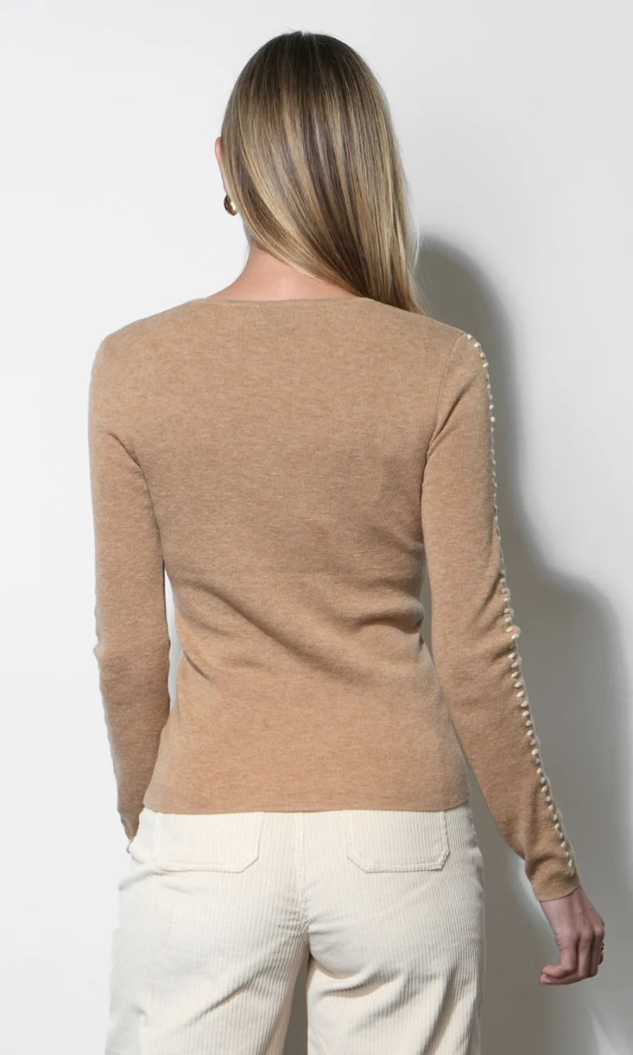 Clementine Whip Stitch Knit Top
