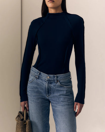 Freya Navy Long Sleeve