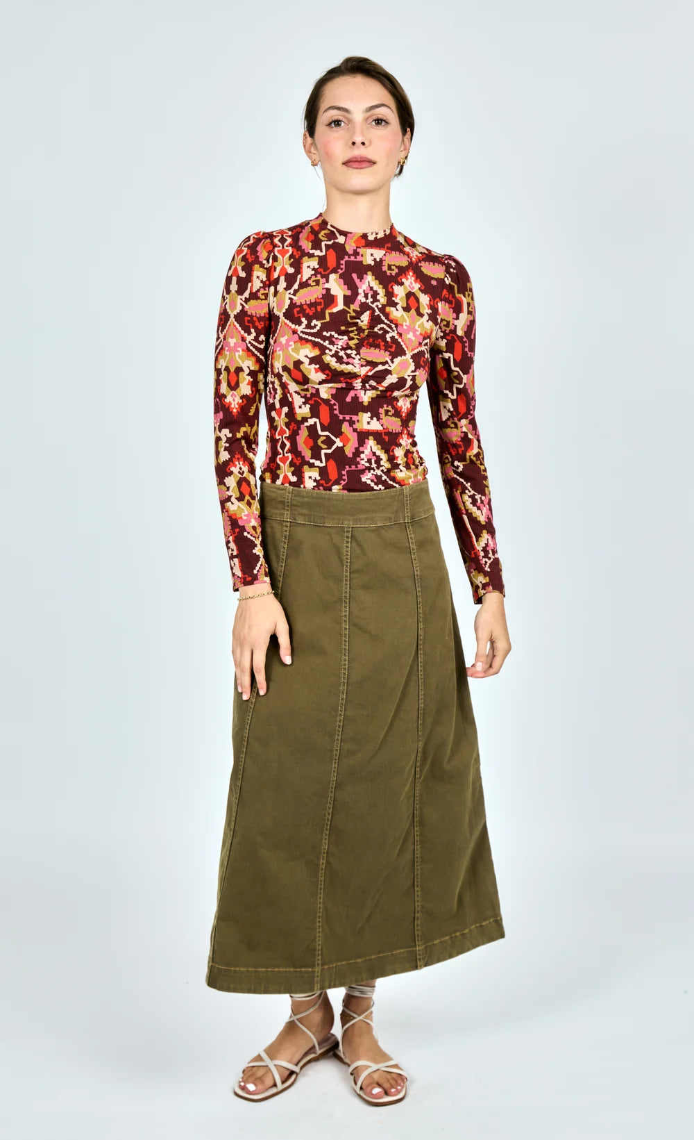 Bina Midi Skirt