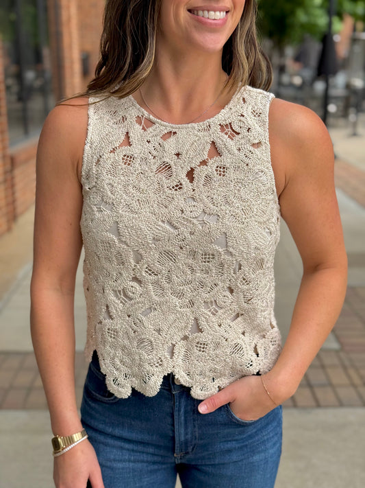 For Keeps Crochet Shell