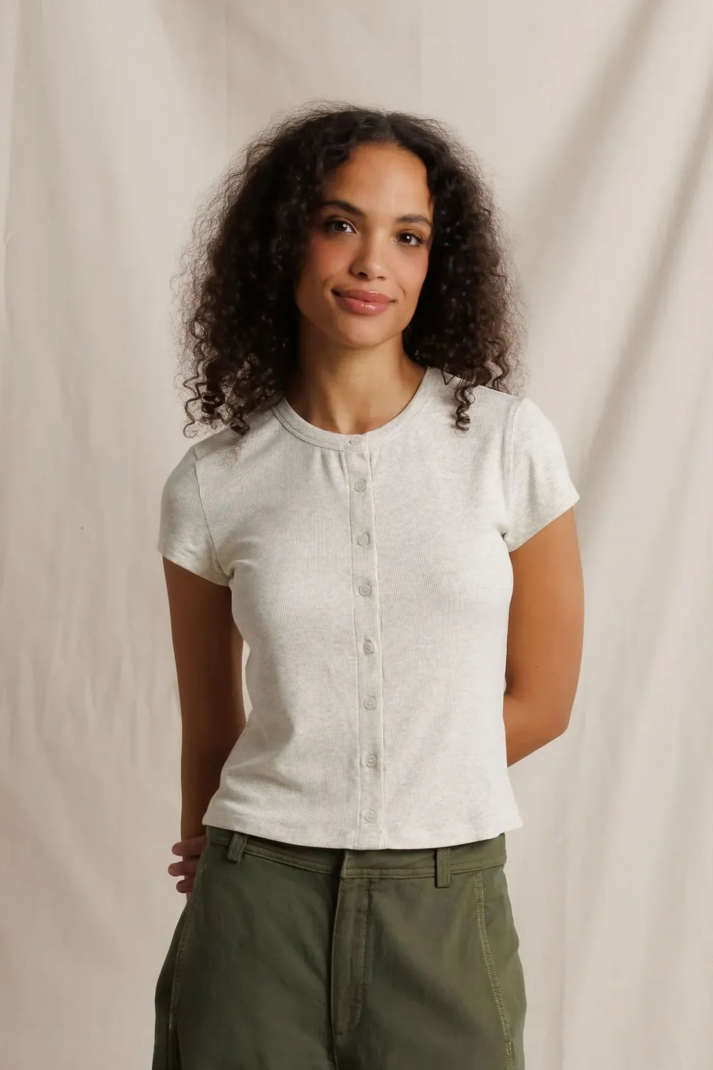 Miriam Button-Up Short Sleeve