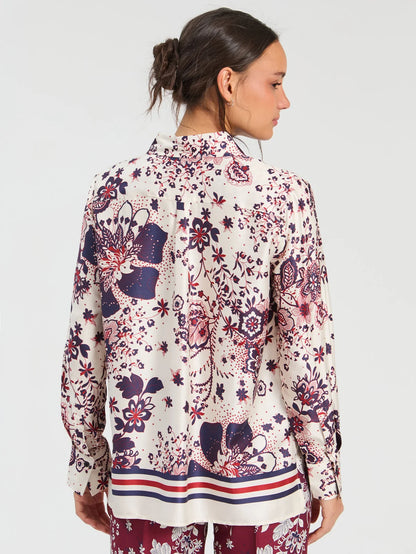 Star Flower Printed Shirt