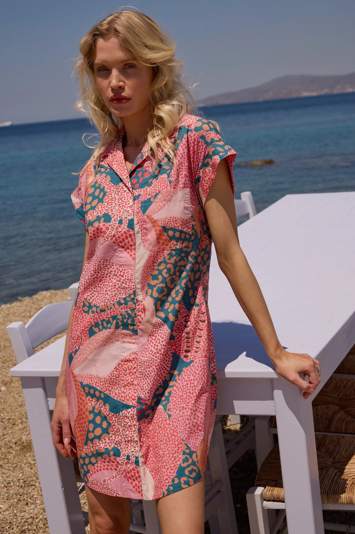 Nautilus Shirt Dress Mini