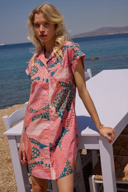 Nautilus Shirt Dress Mini