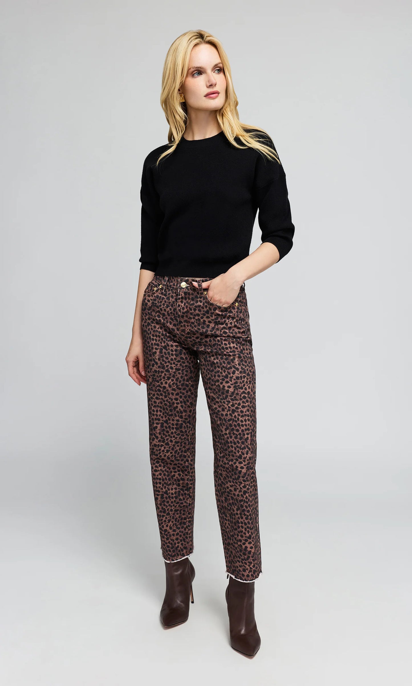Cobel Leopard Jeans