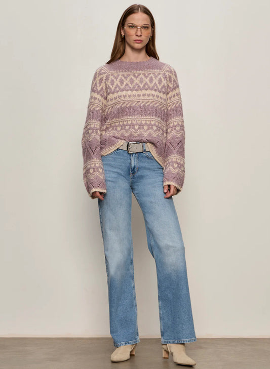 Fairisle Crew Neck Sweater