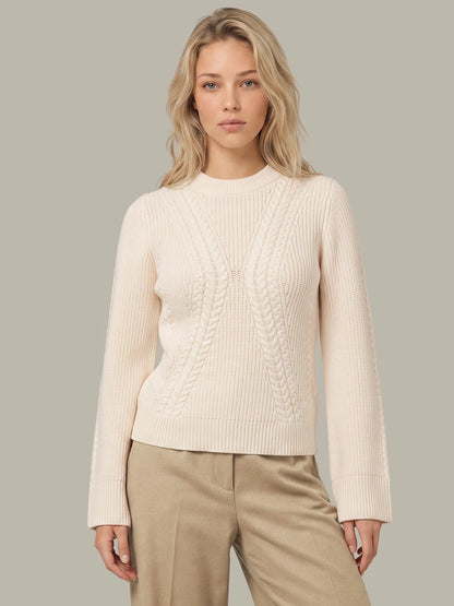 Henrietta Hourglass Cable Pullover