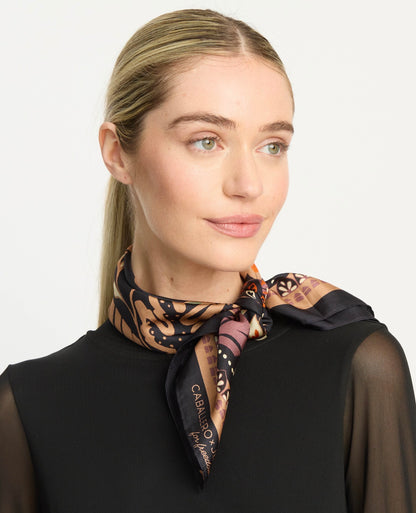 Crouching Cheetah Renee Scarf