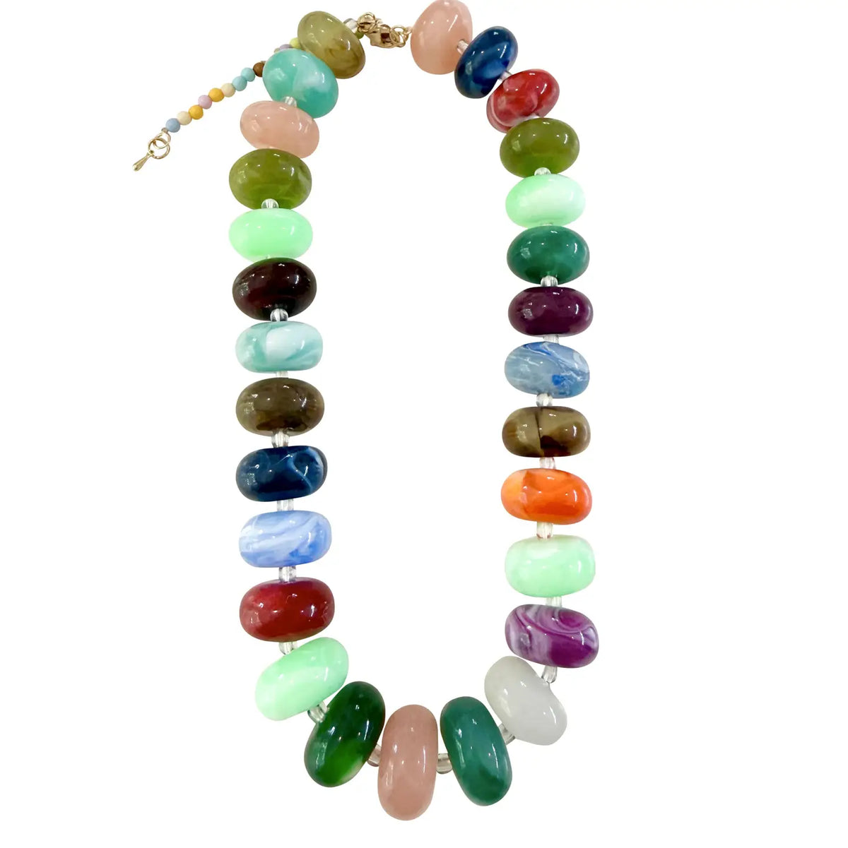Bailey Chunky Beaded Necklace