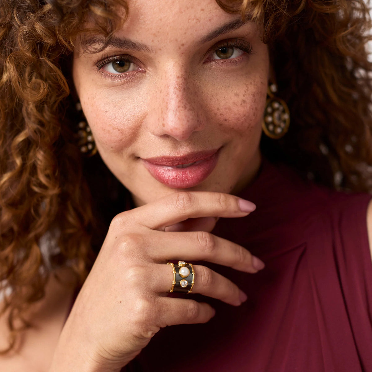 8/9 Mixed Metal Tribeca Ring
