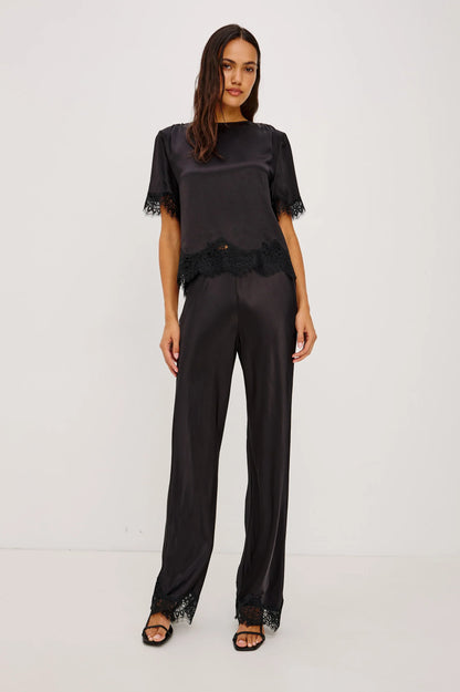 Black Silvi with Lace Pants