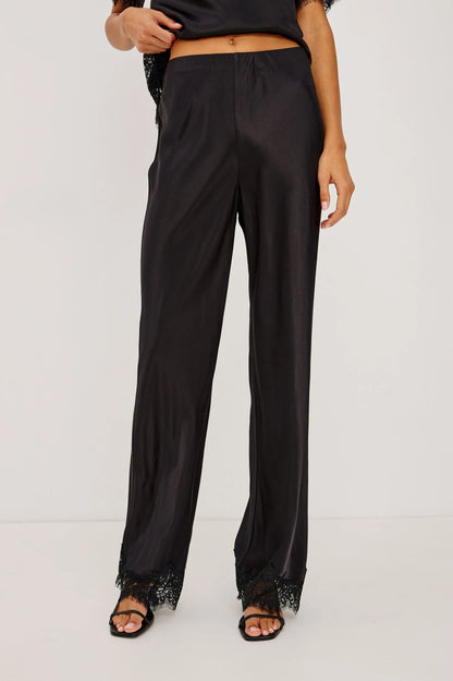 Black Silvi with Lace Pants