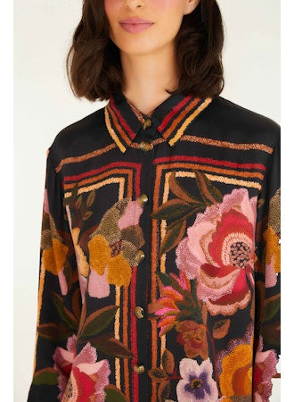 Chenille Flower Shirt