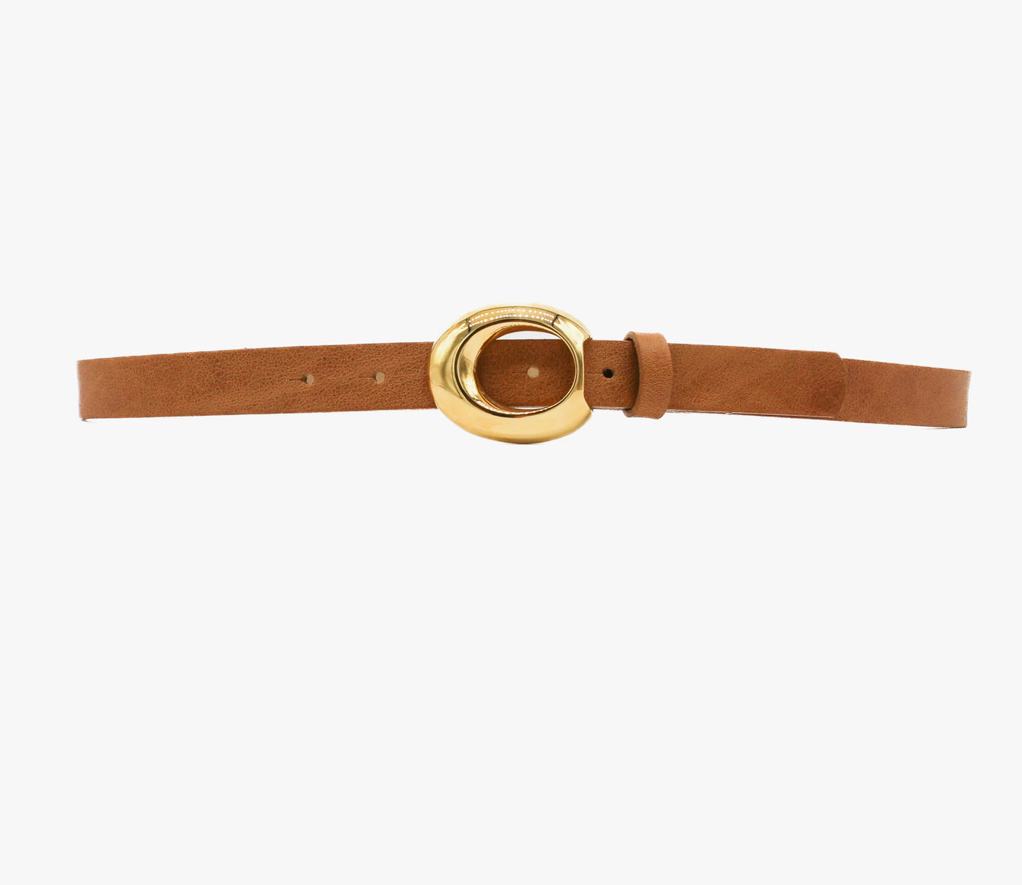 Brown/Gold Circle Buckle