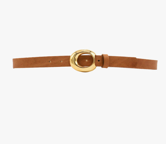 Brown/Gold Circle Buckle