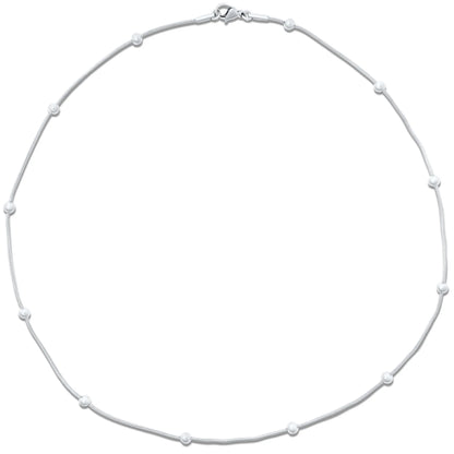 Rozlyn Beaded Ball necklace