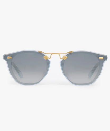 Beau Nylon Powder Blue 18K Mirrored