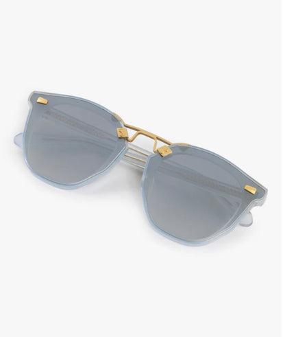 Beau Nylon Powder Blue 18K Mirrored