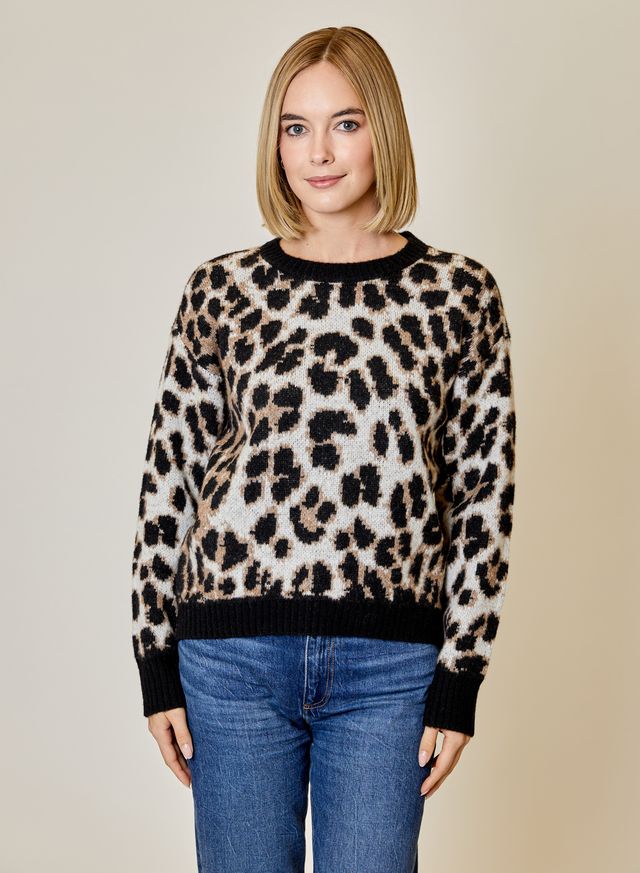 Cheetah pullover