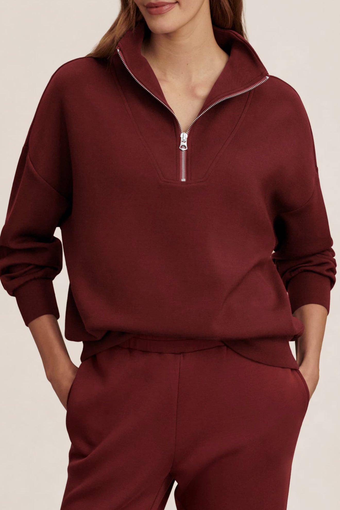 Harley half zip sweat