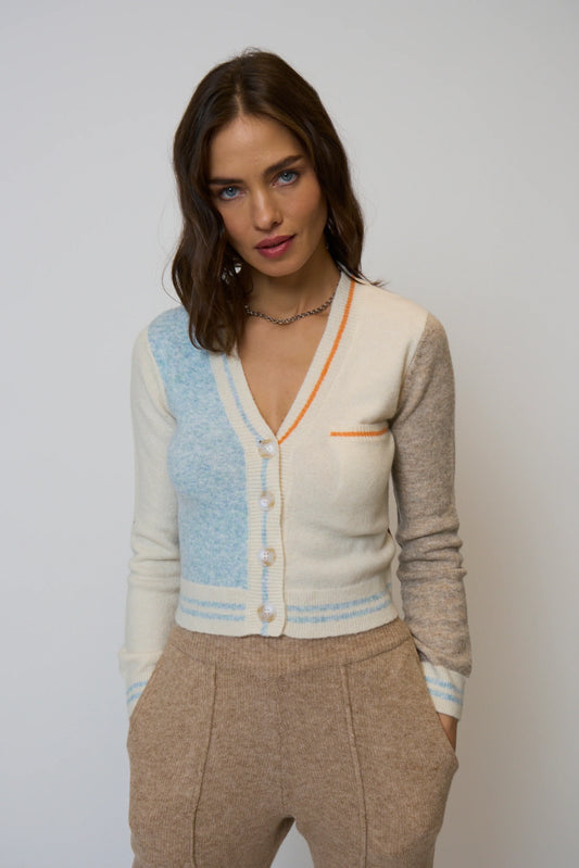 Ash colorblocked cardigan