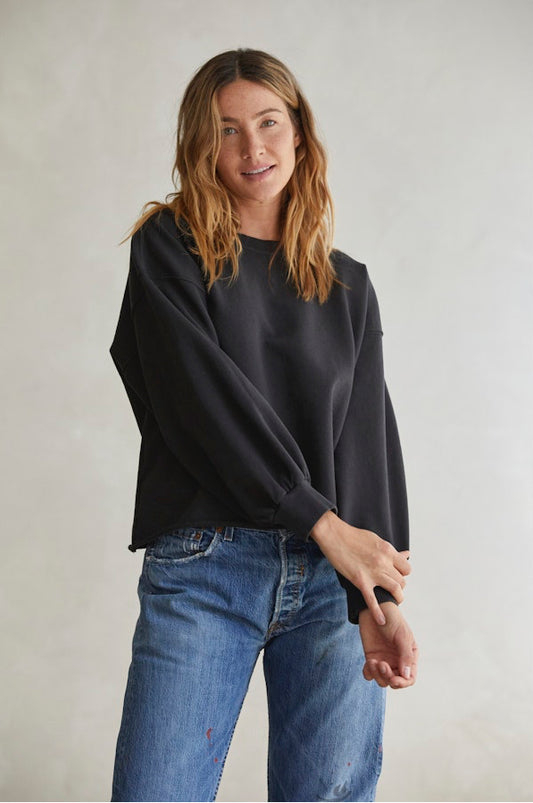 Zayne- French Terry long sleeve pullover