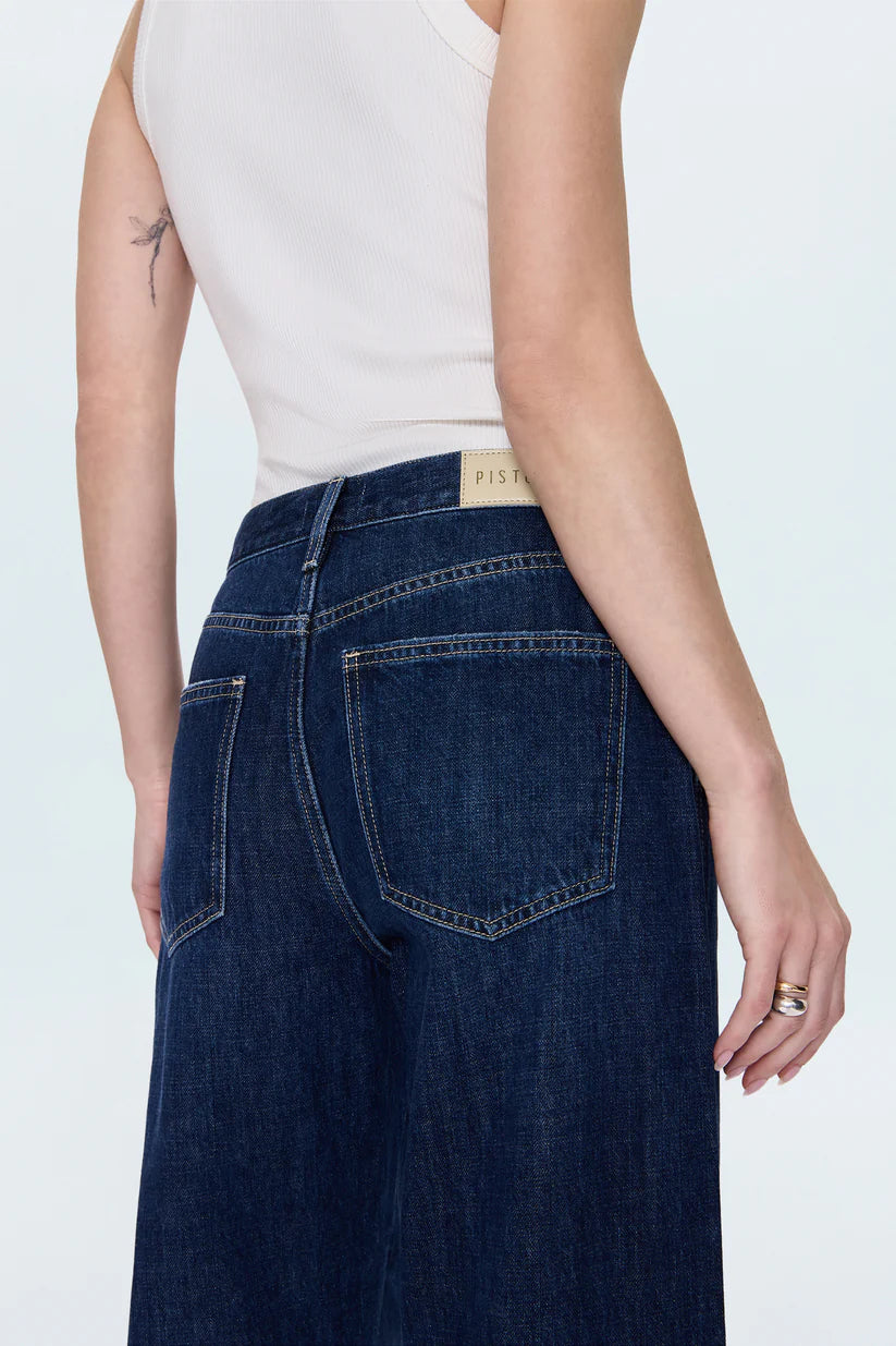 Kacey Mid Rise Cuffed Straight
