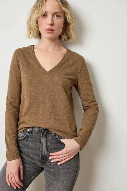 Long Sleeve V-Neck