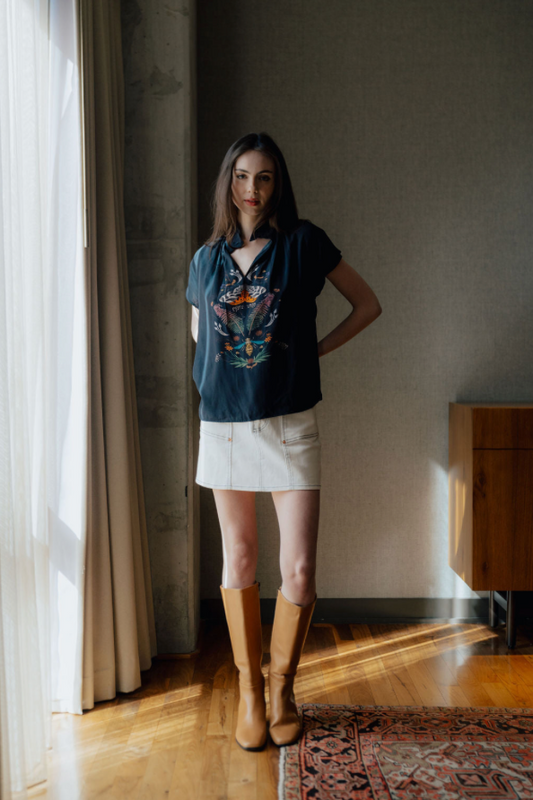 Vicki Short Sleeve Top