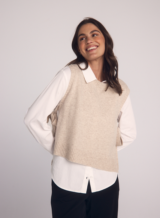 Side Tie Vest