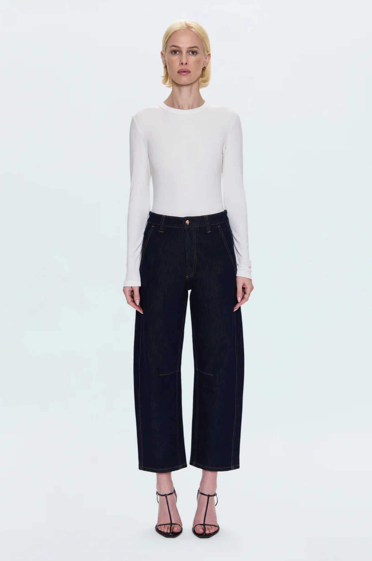 Beau Seamed Crescent Jean