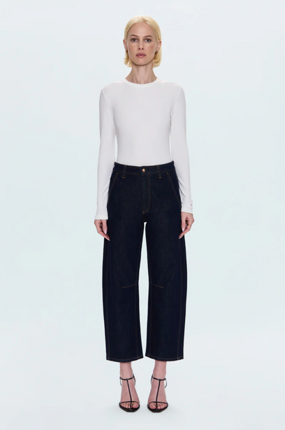 Beau Seamed Crescent Jean