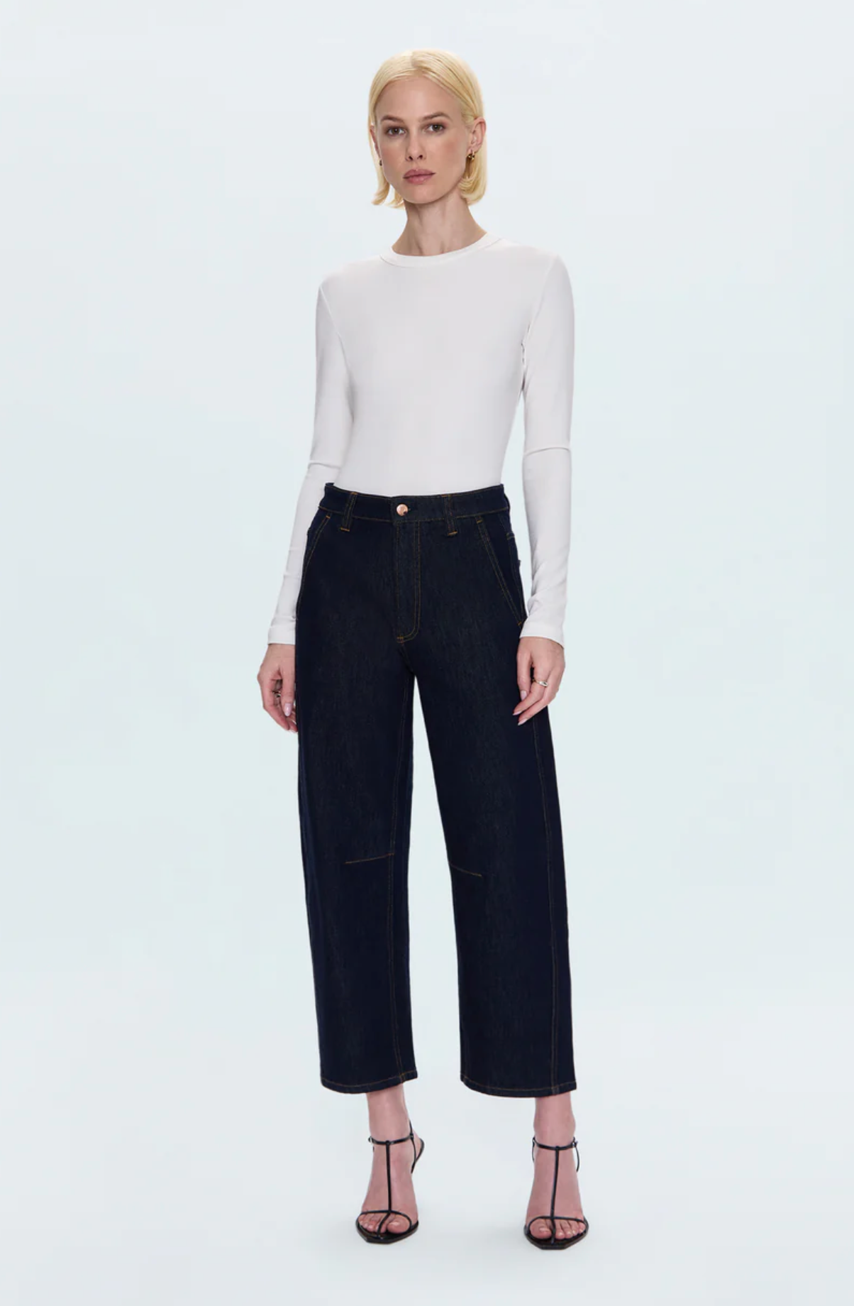 Beau Seamed Crescent Jean