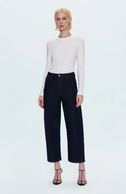Beau Seamed Crescent Jean