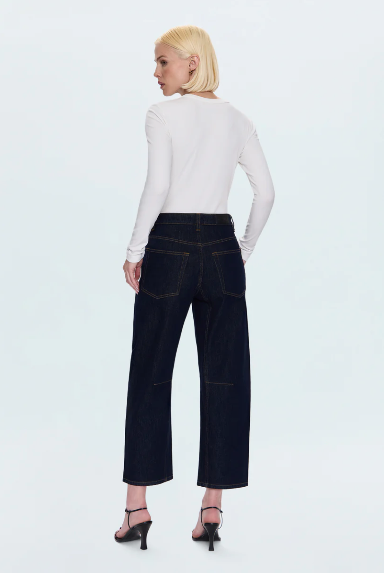 Beau Seamed Crescent Jean
