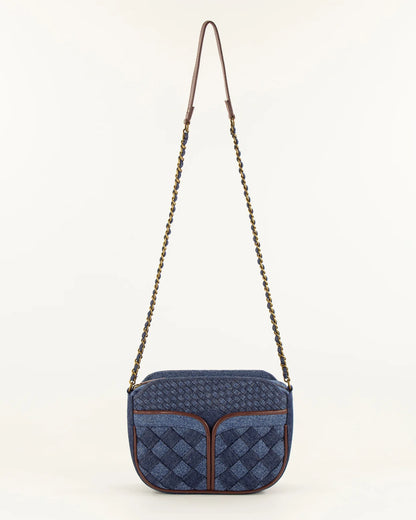 Divine Braided Bag - Denim Blue