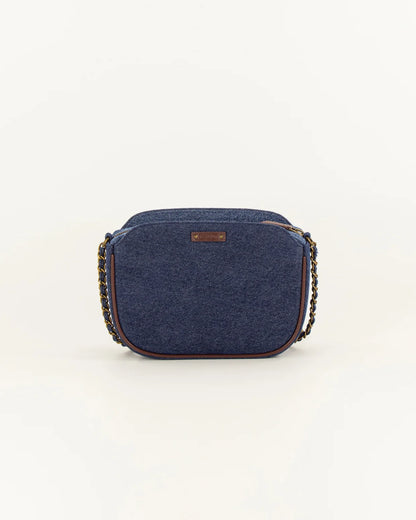 Divine Braided Bag - Denim Blue