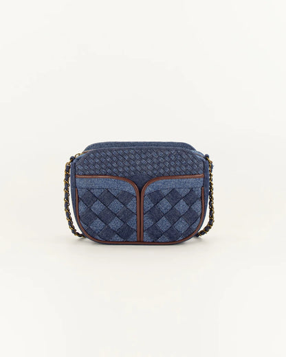Divine Braided Bag - Denim Blue