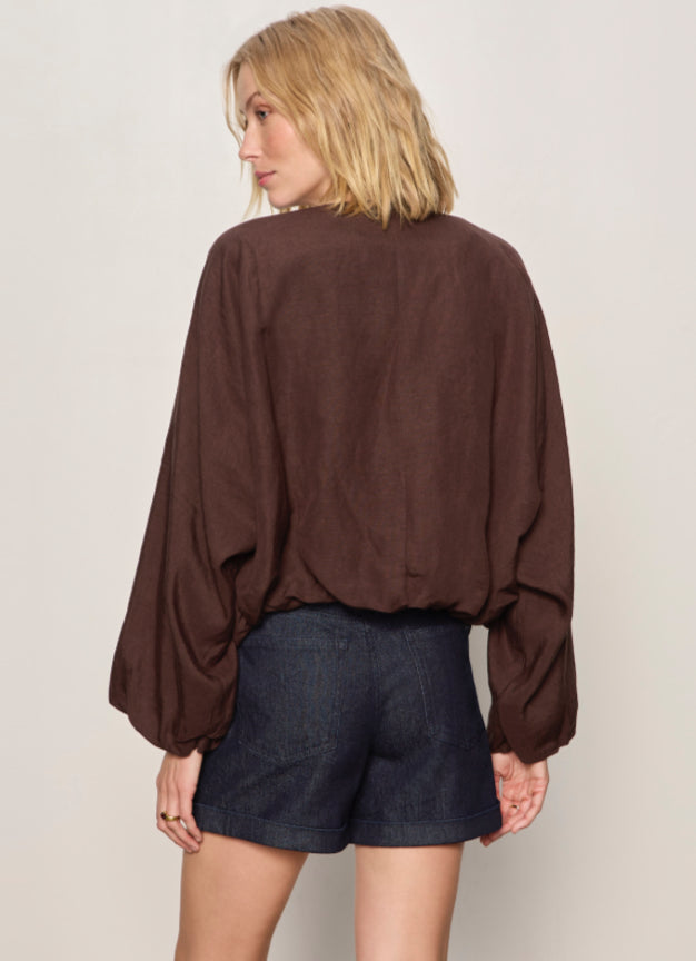 Linen Bubble Jacket
