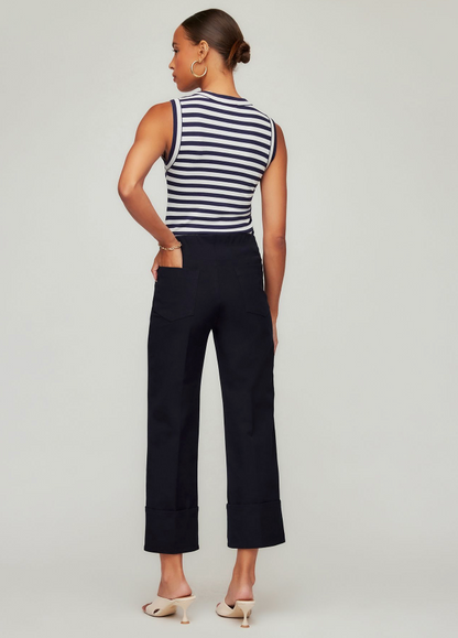 Regina Cuff Cropped Pants