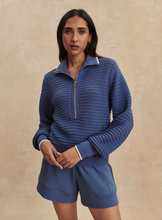 Morwenna Half Zip Knit