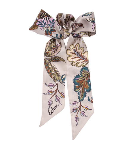 Falling Leaves Ribbon Scarf