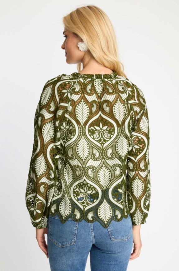 Loden Green Miki Top