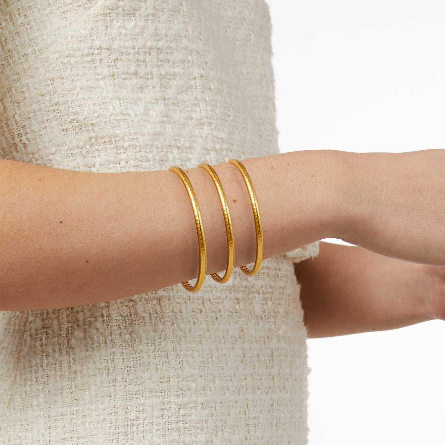Havana Demi Bangle Gold - S