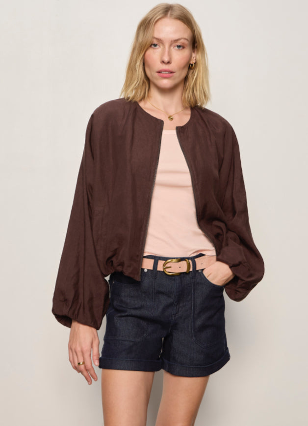 Linen Bubble Jacket