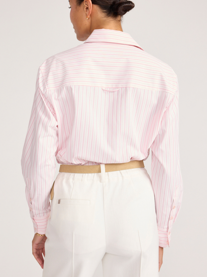 Everyday Lotus Stripe Shirt