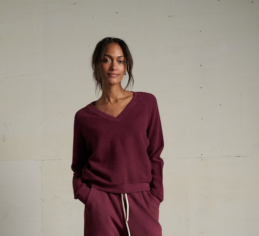 Zuri Reverse Fleece Sweatshirt